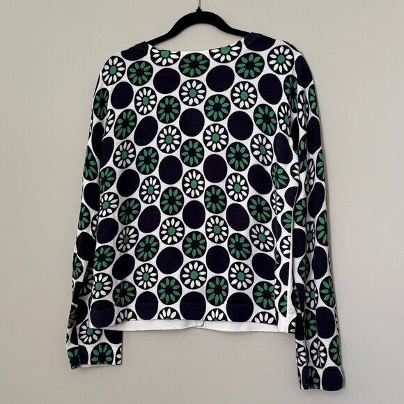 Charter Club Long Sleeve Floral Embellished Cardigan Sweater XL - Picture 5 of 6